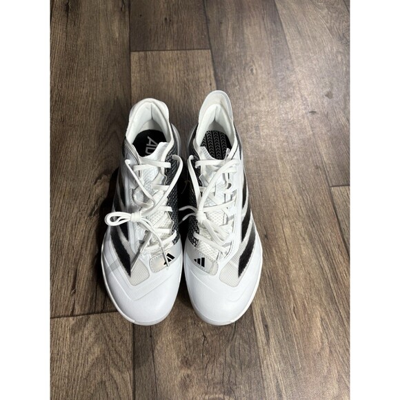 Adidas Adizero Impact TPU White Black Baseball Cleats IH4730 RARE Men’s Size 11 - Picture 1 of 8